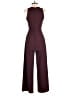 Leith Solid Burgundy Jumpsuit Size XS - photo 2