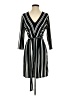 H&M Stripes Black Casual Dress Size S - photo 1