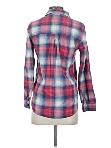 American Eagle Outfitters Long Sleeve Button-Down Shirt (view 2)