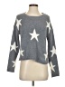 Sincerely Jules 100% Polyester Stars Gray Pullover Sweater Size XS - photo 1