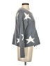 Sincerely Jules 100% Polyester Stars Gray Pullover Sweater Size XS - photo 4