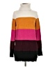 Le Chateau Color Block Pink Turtleneck Sweater Size S - photo 1