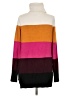 Le Chateau Color Block Pink Turtleneck Sweater Size S - photo 2