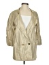 Halston Heritage Metallic Gold Trenchcoat Size 2 - photo 1