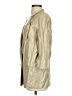 Halston Heritage Metallic Gold Trenchcoat Size 2 - photo 5