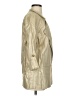 Halston Heritage Metallic Gold Trenchcoat Size 2 - photo 4