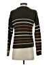 Pink Rose 100% Acrylic Stripes Brown Pullover Sweater Size S - photo 2