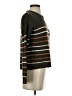 Pink Rose 100% Acrylic Stripes Brown Pullover Sweater Size S - photo 4