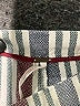Free People Stripes Silver Ivory Casual Pants Size 2 - photo 7