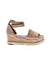Chloé 100% Leather Tan Wedges Size EU 41 - photo 1