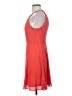 Express 100% Polyester Solid Orange Cocktail Dress Size 2 - photo 5