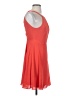 Express 100% Polyester Solid Orange Cocktail Dress Size 2 - photo 4