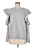 Chelsea28 100% Viscose Gray Sweatshirt Size M - photo 1