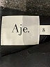 Aje. 100% Cotton Black Sleeveless Top Size 8 - photo 3