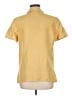 Jennifer Eden Yellow Short Sleeve Blouse Size 6 - photo 2
