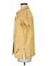 Jennifer Eden Yellow Short Sleeve Blouse Size 6 - photo 5