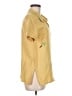 Jennifer Eden Yellow Short Sleeve Blouse Size 6 - photo 4