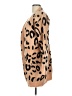 Shein 100% Polyester Animal Print Tan Cardigan Size L - photo 5