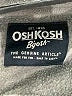 OshKosh B'gosh 100% Polyester Camo Green Gray Track Jacket Size 5 - photo 3