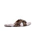 J.Crew Animal Print Brown Sandals Size 9 - photo 1