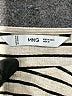MNG Stripes Tan Casual Dress Size 6 - photo 7