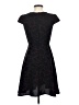 Ann Taylor LOFT 100% Polyester Hearts Black Cocktail Dress Size 0 - photo 2