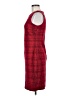 Calvin Klein Plaid Red Cocktail Dress Size 6 - photo 5