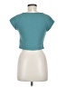 Shein Teal Short Sleeve Top Size 8 - 10 - photo 2