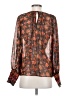 Ranna Gill 100% Polyester Brown Long Sleeve Blouse Size S - photo 2