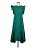 Phase Eight 100% Polyester Solid Green Cocktail Dress Size UK 6 / US 2 - photo 1
