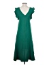 Phase Eight 100% Polyester Solid Green Cocktail Dress Size UK 6 / US 2 - photo 2