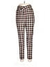 Shein Curve Plaid Brown Casual Pants Size 0X - photo 1
