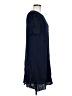 Whistles 100% Polyester Solid Blue Casual Dress Size 6 - photo 4