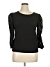 Dalin Black 3/4 Sleeve Top Size XL - photo 1
