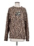 Unbranded Animal Print Brown Pullover Sweater Size S - photo 1
