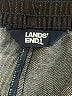 Lands' End 100% Cotton Black Blue Skort Size 16 - photo 3