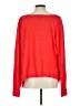 Neiman Marcus 100% Linen Red Long Sleeve Blouse Size L - photo 2