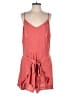 City Chic 100% Viscose Solid Red Romper Size XS  (14) - photo 1