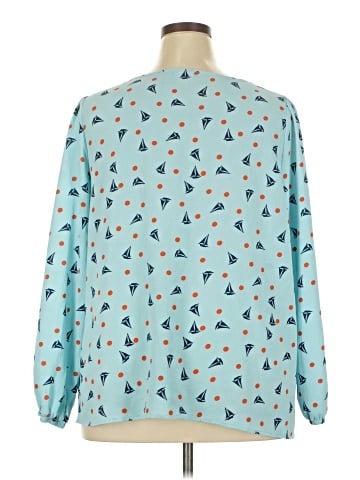 Kiyonna Long Sleeve Blouse (view 2)