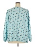 Kiyonna Teal Long Sleeve Blouse Size 2X - photo 2
