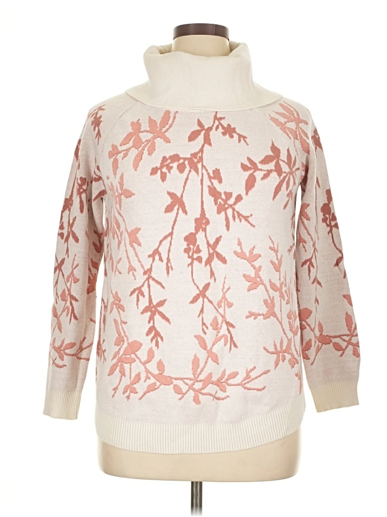 Pre-owned Magnolia Grace Pullover Sweater In White