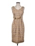 Etcetera Tweed Tan Casual Dress Size 4 - photo 1