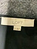 Ann Taylor LOFT 100% Polyester Black Sleeveless Blouse Size S - photo 7