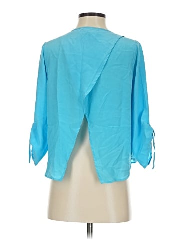 Yumi Kim 3/4 Sleeve Silk Top (view 2)