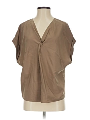 Club Monaco Short Sleeve Blouse (view 1)