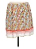 Ella Moss 100% Rayon Print Orange Casual Skirt Size M - photo 2