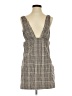 Zara Plaid Gray Cocktail Dress Size S - photo 1