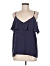Chaser Blue Sleeveless Blouse Size M - photo 1