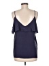 Chaser Blue Sleeveless Blouse Size M - photo 2