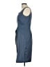 St. John Couture 100% Polyester Solid Blue Cocktail Dress Size 10 - photo 5